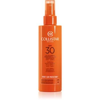 Collistar Smart Sun Protection Tanning Moisturizing Milk Spray SPF 30 napozó spray SPF 30 200 ml kép