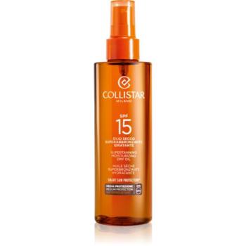 Collistar Special Perfect Tan Supertanning Moisturizing Dry Oil napolaj SPF 15 200 ml kép