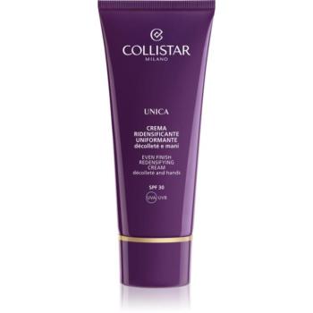 Collistar Unica Even Finish Redensifying Cream feszesítő krém dekoltázsra és mellre SPF 30 75 ml