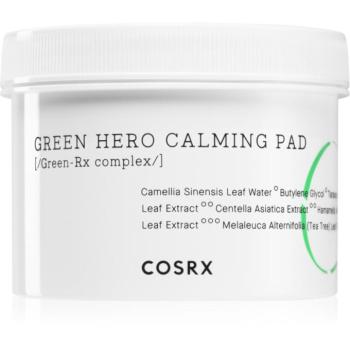 Cosrx One Step Green Hero Calming Intenzív revitalizáló párnák nyugtató hatással 70 db kép