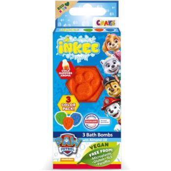 Craze INKEE Paw Patrol fürdőgolyó gyermekeknek 3x15 g kép