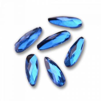 Csiszolt formakő csepp kicsi 08 deep blue (csomag) kép