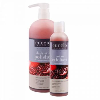 Cuccio Mikroszemcsés Bőrradír Gránátalmával és Fügével - Micro Exfoliant Daily Skin Polisher Pomegranate & Fig (237 ml) kép