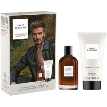 David Beckham Exquisite Leather ajándékszett uraknak kép
