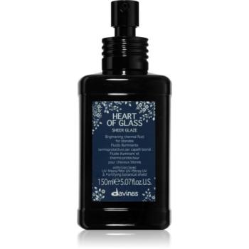Davines Heart of Glass Sheer Glaze élénkítő ápolás szőke hajra 150 ml kép