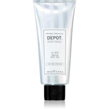 DEPOT 300 HAIR STYLING NO. 313 MEDIUM HOLD GEL hajzselé a formáért és a fixálásért 200 ml kép