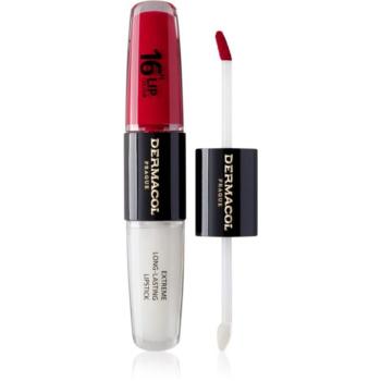 Dermacol 16H Lip Colour hosszan tartó rúzs és ajakfény 2x4 ml kép