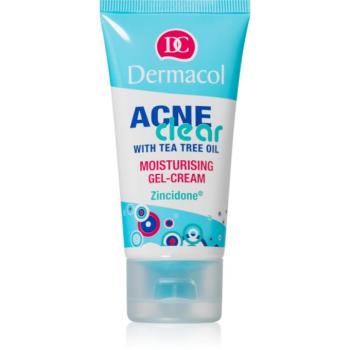 Dermacol Acne Clear hidratáló géles krém problémás és pattanásos bőrre 50 ml kép