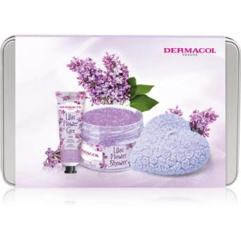 Dermacol Flower Care Lilac ajándékszett fürdőbe kép