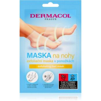 Dermacol Foot Mask Exfoliating bőrhámlasztó zokni a láb bőrének puhítására és hidratálására 1 pár kép
