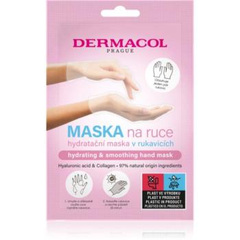 Dermacol Hand Mask Hydrating & Smoothing kesztyű hidratáló hatással 1 pár kép
