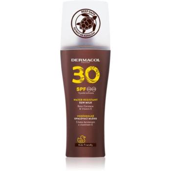 Dermacol Sun Water Resistant vízálló napozótej spray -ben SPF 30 200 ml kép