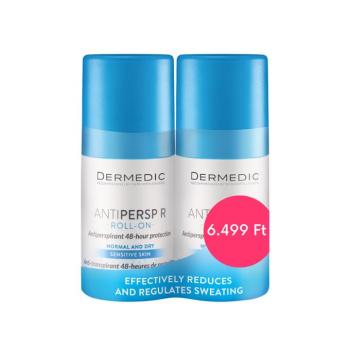 DERMEDIC Antipersp R 48h izzadásgátló dezodor érzékeny bőrre DUOPACK (2x60ml) kép