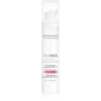 Dermedic Redness Calm korrekciós krém az érzékeny, vörösödésre hajlamos bőrre SPF 20 40 ml kép