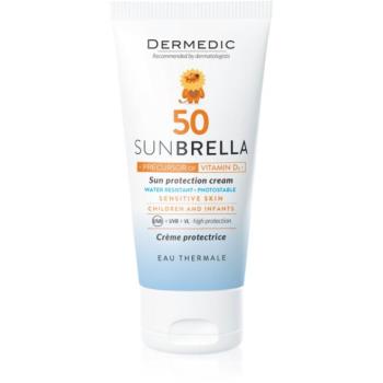 Dermedic Sunbrella Baby védőkrém az egész arcra SPF 50 50 g kép