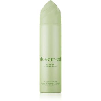 DESERVED Whipped Shower Foam Ginger Citrus Shot tusoló hab testre 250 ml kép