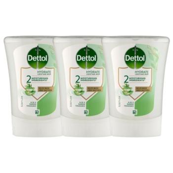Dettol Aloe verás Utántöltő érintés nélküli kézmosó készülékhez 3x250ml kép
