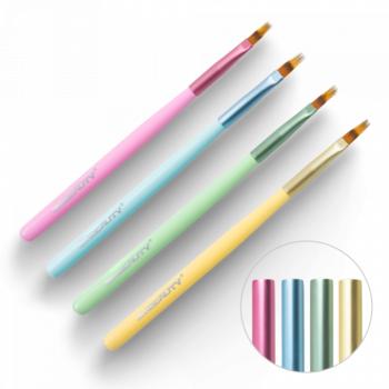 Díszítő Ecset Ombre - Színes Kupakkal (Pasztellkék) kép