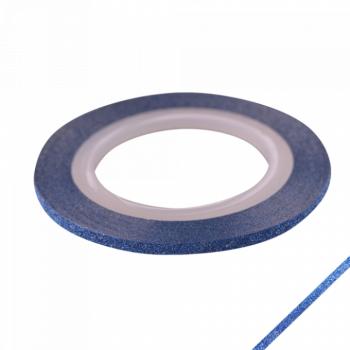 Díszítő szál csillámos 2mm 50-05 - blue () kép