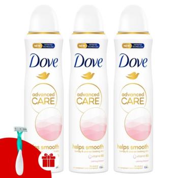 Dove Advanced Care Calming Blossom női izzadásgátló dezodor, 3x15... kép
