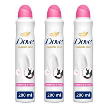 Dove Advanced Care Invisible Care női izzadásgátló dezodor, 3x200 ml kép