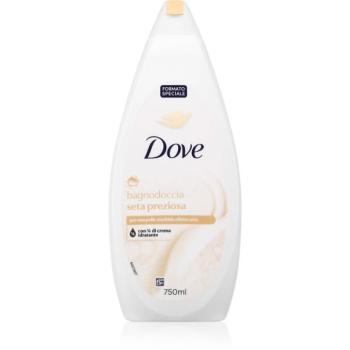 Dove Bath & Shower Gel Precious silk tusoló- és fürdőgél a finom és sima bőrért 750 ml kép