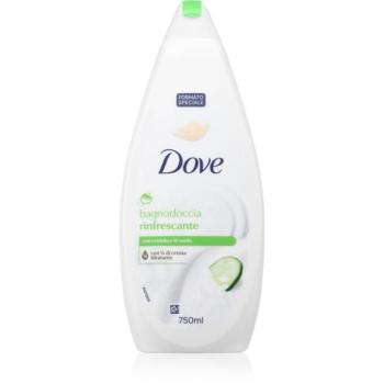 Dove Bath & Shower Gel Refreshing tusoló és fürdő krémes gél hölgyeknek 750 ml kép