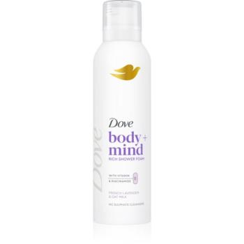 Dove Body+Mind French Lavender & Oat Milk tusoló hab 200 ml kép