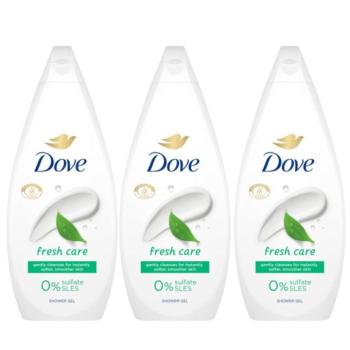 Dove Fresh Care női krémtusfürdő, 3x720 ml kép