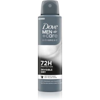 Dove Men+Care Advanced Invisible Dry izzadásgátló a fehér és sárga foltok ellen Invisibile Dry 150 ml kép