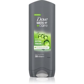Dove Men+Care Extra Fresh tusfürdő gél testre és arcra 250 ml kép