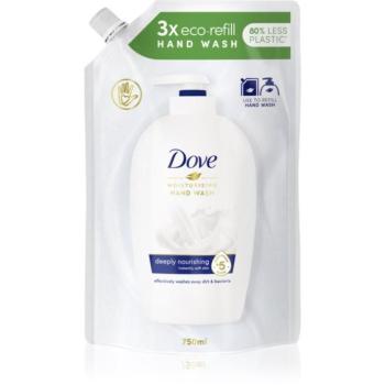 Dove Moisturizing Hand Wash Deeply Nourishing folyékony szappan utántöltő 750 ml kép