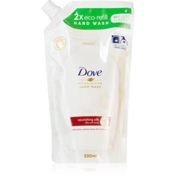 Dove Moisturizing Hand Wash Nourishing Silk folyékony szappan utántöltő 500 ml kép