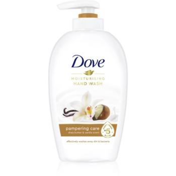 Dove Moisturizing Hand Wash Pampering Care folyékony szappan pumpás sheavaj és vanília 250 ml kép