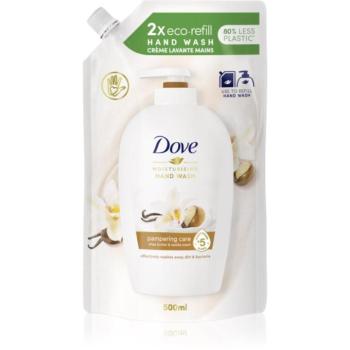 Dove Moisturizing Hand Wash Pampering Care folyékony szappan utántöltő sheavaj és vanília 500 ml kép