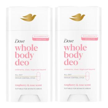 Dove Raspberry & Rose Dezodor stift 2x75ml kép