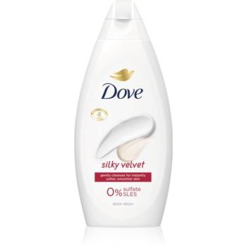 Dove Silky Velvet tápláló tusoló gél 450 ml kép