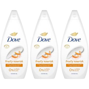 DOVE Triopack Fruity Nourish 720 ml kép