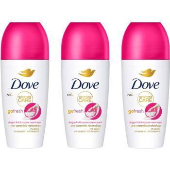 DOVE Triopack Go Fresh Dragon Fruit Roll-On 50 ml kép