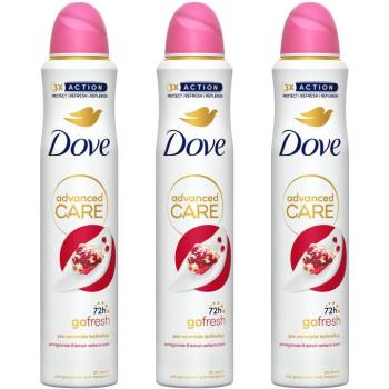 DOVE Triopack Go Fresh Gránátalma 200 ml kép