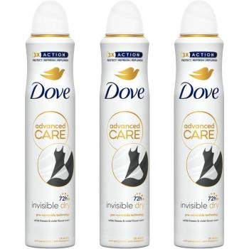 DOVE Triopack Invisible Dry 200 ml kép