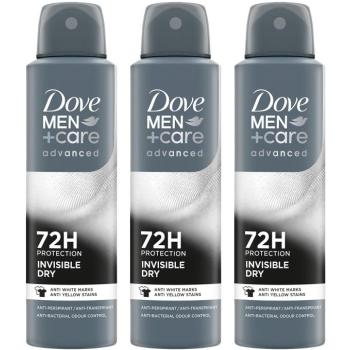 DOVE Triopack Men+Care Invisible Dry 150 ml kép