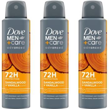 DOVE Triopack Men+Care Sandalwood & Vanilla 150 ml kép