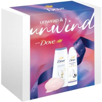 Dove Unwrap & Unwind Unwrap & Refresh ajándékszett hölgyeknek kép