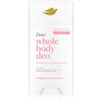 Dove Whole Body Deo Raspberry & Rose izzadásgátló deo stift testre 75 ml kép