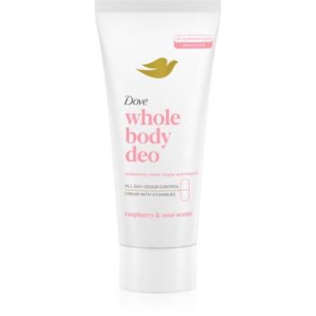Dove Whole Body Deo Raspberry & Rose krémes dezodor testre 75 ml kép