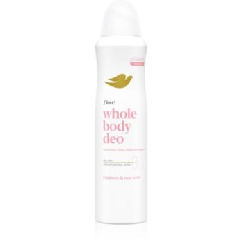 Dove Whole Body Deo Raspberry & Rose spray dezodor testre 150 ml kép