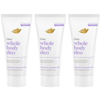 Dove Whole Body Lavender & Chamomile dezodor Krém 3x75 ml kép