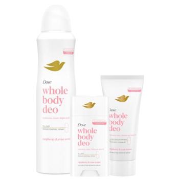 Dove Whole Body Raspberry & Rose Dezodor csomag kép