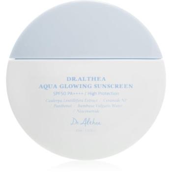 Dr. Althea Aqua Glowing Sunscreen ápoló arckrém az intenzív hidratálásért SPF 50+ 45 ml kép